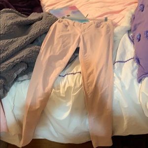 American eagle size 6 pink jeans